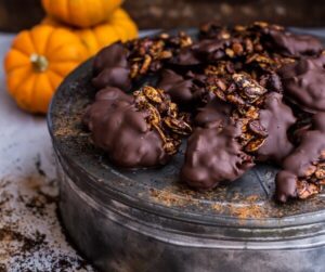 Kava Coffee Roasted Pumpkin Seed Clusters